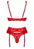 Amor Cherris lingerie rouge 3p