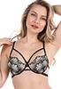 Hotel Desire black Push up Bra Clandestine