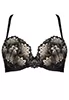 Hotel Desire black Padded Bra Clandestine