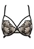 Hotel Desire black Push up Bra Clandestine