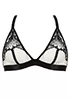 Hotel Desire black Triangle Bra Clandestine