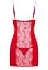 Chemise Lace Heartina Red