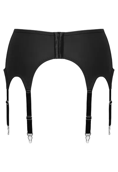 Matte look Suspender Belt