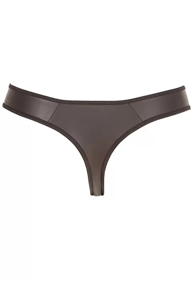 Mens powernet matte material thong