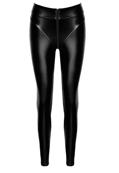 Zipped wetlook leggings Chimera