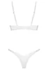 Alissium white 2 pieces lingerie set