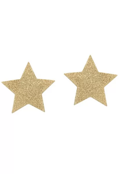 Flash Star Gold nipple covers