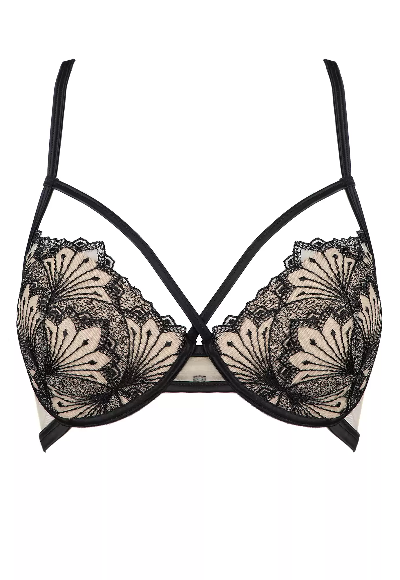 Hotel Desire black Push up Bra Clandestine