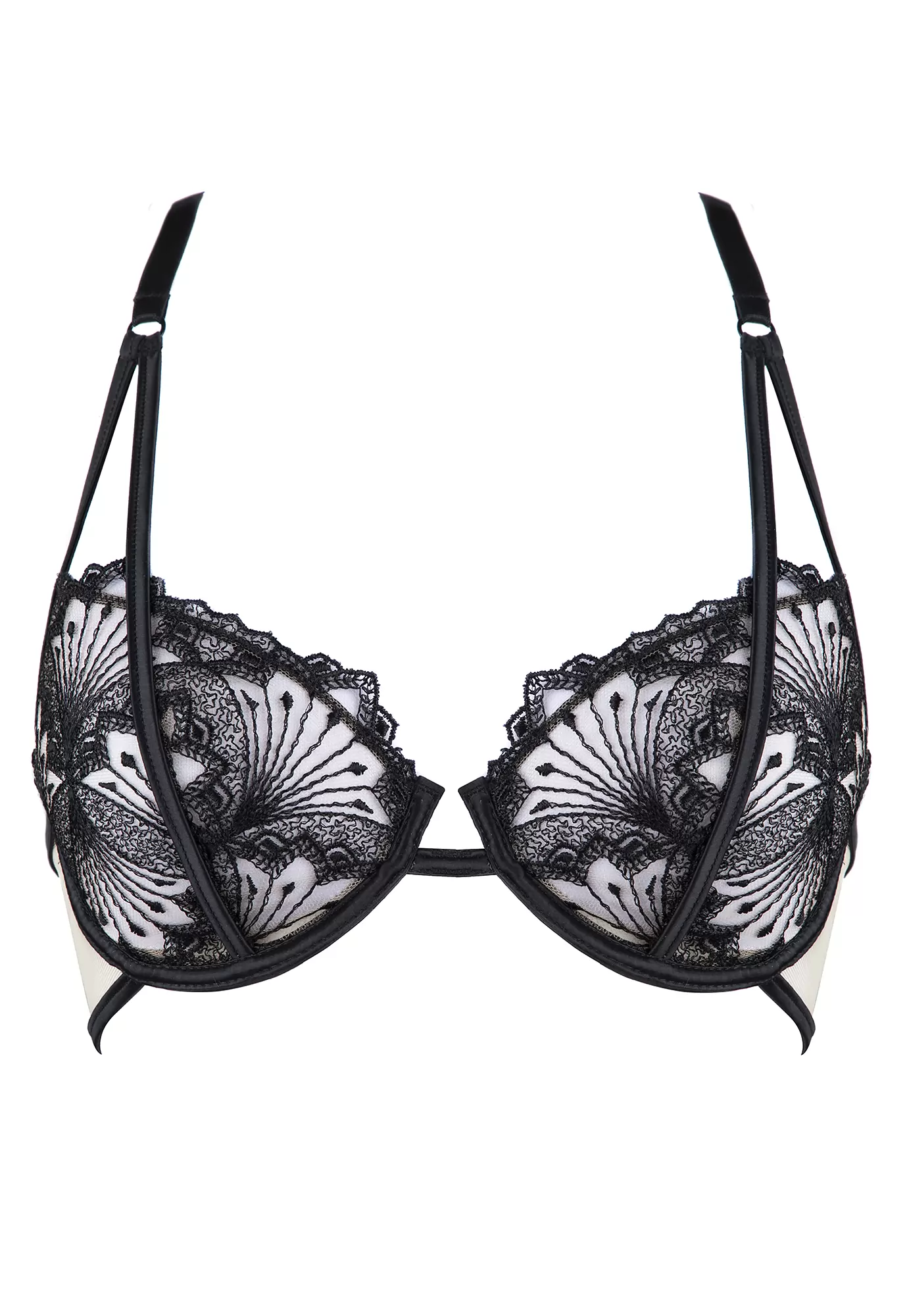 Hotel Desire black Underwired Bra Clandestine