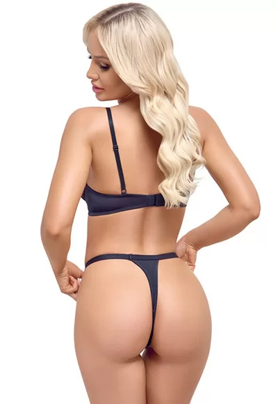 Lingerie sexy dentelle micro string 2p