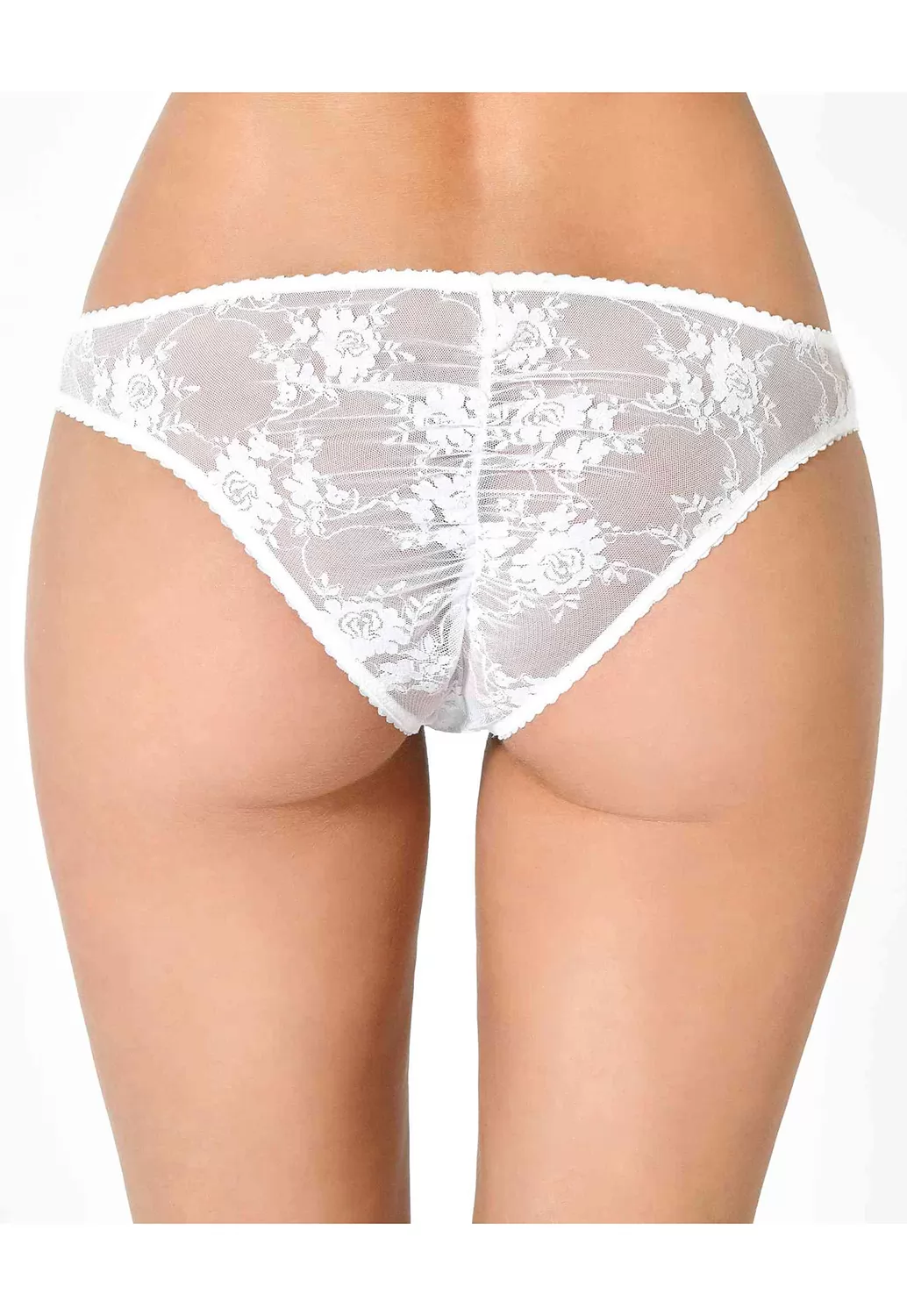 Castellet culotte dentelle blanche